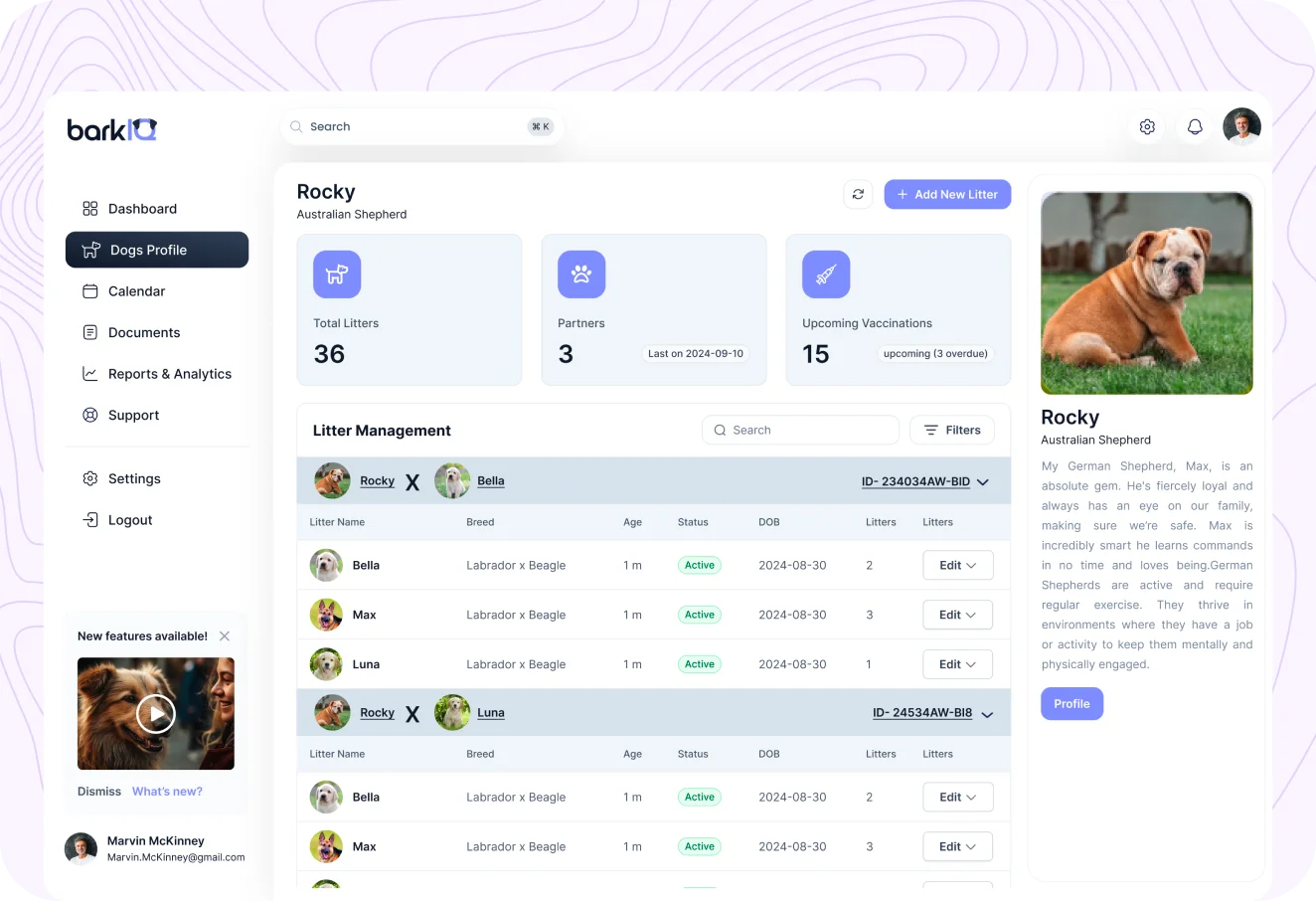BarkIQ Portal